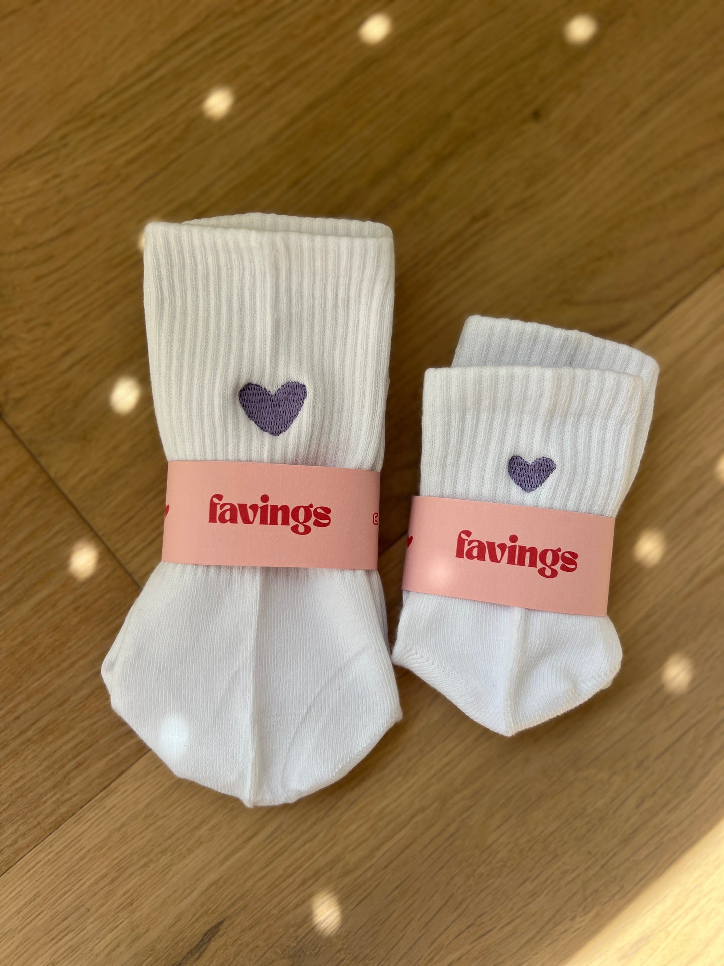 Herz Socken