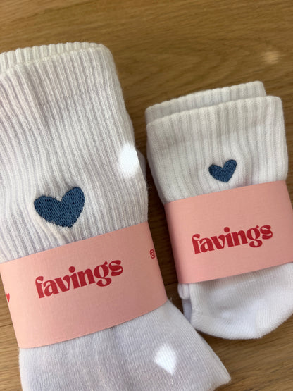 Herz Socken